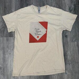 McDonalds Tan 2024 Limited Edition Grandma McFlurry Crew T-Shirt Size Medium